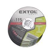 EXTOL CRAFT KOTOUČE ŘEZNÉ NA KOV, 5KS, O 115X1,6X22,2MM, 106910 - ŘEZNÝ KOTOUČ 115 MM - PŘÍSLUŠENSTVÍ