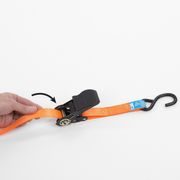 KREATOR KRTH40806 UPÍNACÍ POPRUH RÁČNOVÝ S HÁKY 225KG / 4,5M (SADA 2KS) HIGH QUALITY - UPÍNACÍ PÁSY (KURTNY) A GUMY - DÍLNA A GARÁŽ