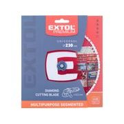 EXTOL PREMIUM KOTOUČ ŘEZNÝ DIAMANTOVÝ MULTI UNIVERZÁLNÍ, O230X22,2X3MM, 8803004 - DIA KOTOUČ 230 MM - PŘÍSLUŠENSTVÍ