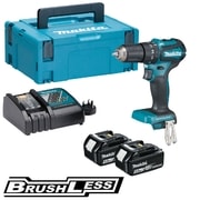 MAKITA DHP483RTJ - AKU BEZUHLÍKOVÝ PŘÍKLEPOVÝ ŠROUBOVÁK LI-ION 18V 5,0 AH,SYSTAINER - PŘÍKLEPOVÝ ŠROUBOVÁK 18V - 20V - AKU NÁŘADÍ