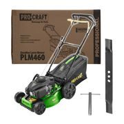 BENZÍNOVÁ SEKAČKA PROCRAFT PLM460 NE | PLM460 NE PROCRAFT - SEKAČKY SE ZÁBĚREM 46-48 CM{% if kategorie.adresa_nazvy[0] != zbozi.kategorie.nazev %} - ZAHRADA{% endif %}