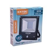 EXTOL LIGHT REFLEKTOR LED S POHYBOVÝM ČIDLEM, 1500LM, ECONOMY, 43232 - LED SVĚTLA - SVÍTIDLA