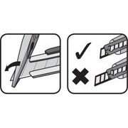 FORTUM NŮŽ ULAMOVACÍ S VÝZTUHOU, 18MM, AUTO-LOCK, 4780022 - ULAMOVACÍ NOŽE - RUČNÍ NÁŘADÍ