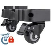 EXTOL PREMIUM VOZÍK SKLÁDACÍ, NOSNOST AŽ 200KG/6KOLEČEK, 8856009 - TRANSPORTNÍ PLOŠINY A PODVOZKY - DÍLNA A GARÁŽ