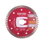 EXTOL PREMIUM KOTOUČ DIAMANTOVÝ ŘEZNÝ TURBO PLUS - SUCHÉ I MOKRÉ ŘEZÁNÍ, O 125X22,2X2,2MM, 8803032 - DIA KOTOUČ 125 MM{% if kategorie.adresa_nazvy[0] != zbozi.kategorie.nazev %} - PŘÍSLUŠENSTVÍ{% endif %}