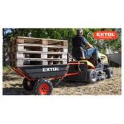 EXTOL PREMIUM DVOUKOLÁK NÁKLADNÍ S PŘEVODOVKOU AKU, 400KG, 225L, 40V LI-ION, 6AH, 8891592 - AKU KOLEČKA, MOTÚČKA - STAVEBNÍ TECHNIKA