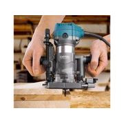 EXTOL INDUSTRIAL FRÉZKA MULTIFUNKČNÍ, 710W, KONSTANTNÍ SÍLA A OTÁČKY, POZVOLNÝ START, 8793302 - HORNÍ FRÉZKY - ELEKTRICKÉ NÁŘADÍ