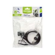 EXTOL CRAFT ZÁMEK NA KOLO - LANKO, 6X1500MM, 77750 - ZÁMKY NA KOLO - DÍLNA A GARÁŽ