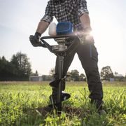 SCHEPPACH EB 2000 PŮDNÍ VRTÁK + 2 VRTÁKY - PŮDNÍ VRTÁKY - ZAHRADA