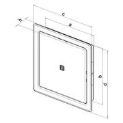 NEREZOVÁ VANOVÁ DVÍŘKA 200X300 - REVIZNÍ A VANOVÁ DVÍŘKA - DŮM A DOMÁCNOST, ELEKTRO..