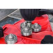 EXTOL PREMIUM VODÍCÍ ŠABLONA NA KORUNKY A VRTÁKY, PRAC. ROZSAH ⌀4-83MM, 8801974 - VRTÁKY DO SKLA A KERAMIKY - PŘÍSLUŠENSTVÍ