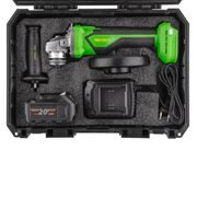 SADA AKU ÚHLOVÁ BRUSKA PROCRAFT PGA22 A 3X DIAMANTOVÉ KOTOUČE PROCRAFT DS3.125 | SPGA22-1B-C/DS3.125 PROCRAFT - AKU UHLOVÉ BRUSKY - AKU NÁŘADÍ