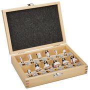 MAKITA D-53556 - SADA FRÉZ 8 MM 12 KS V DŘEVĚNÉ KRABIČCE - SADY STOPKOVÝCH FRÉZ - PŘÍSLUŠENSTVÍ