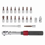 KREATOR KRT503101 MOMENTOVÝ KLÍČ SET 21 KS 1/4" 2-20NM - MOMENTOVÉ KLÍČE A NÁSOBIČE - RUČNÍ NÁŘADÍ