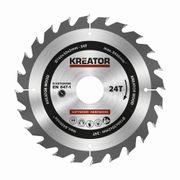 KREATOR KRT020408 PILOVÝ KOTOUČ NA DŘEVO 160MM, 24T - PRŮMĚR 150, 160 A 165{% if kategorie.adresa_nazvy[0] != zbozi.kategorie.nazev %} - PŘÍSLUŠENSTVÍ{% endif %}