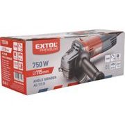 EXTOL PREMIUM AG 115 B BRUSKA ÚHLOVÁ, 115MM, 750W, 8892021 - HOBBY UHLOVÉ BRUSKY - ELEKTRICKÉ NÁŘADÍ