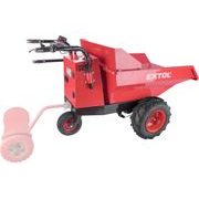 EXTOL PREMIUM TRANSPORTÉR S POJEZDEM AKU, 400KG, 200L, 54V LI-ION, 15AH, 8891591 - MOTOROVÉ A AKU VOZÍKY, KOLEČKA, MINIDUMPER - STAVEBNÍ TECHNIKA