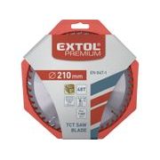 EXTOL PREMIUM KOTOUČ PILOVÝ S SK PLÁTKY, O 210X3,0X25,4MM, 48T, 8803235 - PRŮMĚR 190, 200, 210 A 216 - PŘÍSLUŠENSTVÍ