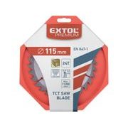 EXTOL PREMIUM KOTOUČ PILOVÝ S SK PLÁTKY, O140X2,6X16MM, 30T, 8803210 - PRŮMĚR 85, 136 A 140 - PŘÍSLUŠENSTVÍ