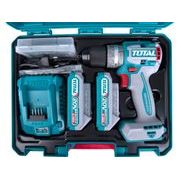 TOTAL VRTACÍ ŠROUBOVÁK AKU S PŘÍKLEPEM, BRUSHLESS, 20V LI-ION (2X), INDUSTRIAL, TIDLI20602E - PŘÍKLEPOVÝ ŠROUBOVÁK 18V - 20V - AKU NÁŘADÍ