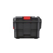 KUFR NA NÁŘADÍ X BLOCK TECH ČERNÝ 546X380X307MM - KUFRY, TAŠKY, ORGANIZÉRY NA NÁŘADÍ - PŘÍSLUŠENSTVÍ