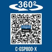 SCHEPPACH C-GSP800-X-SET S 20 V IXES AKU ROZMETADLO + 2AH BATERIE + NABÍJEČKA 2,4 A - ROZMETADLA - ZAHRADA