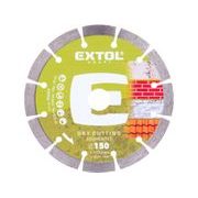 EXTOL CRAFT KOTOUČ DIAMANTOVÝ ŘEZNÝ SEGMENTOVÝ - SUCHÉ ŘEZÁNÍ, O 150X22,2X2MM, 903033 - DIA KOTOUČ 150 MM{% if kategorie.adresa_nazvy[0] != zbozi.kategorie.nazev %} - PŘÍSLUŠENSTVÍ{% endif %}