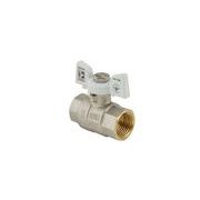 KULOVÝ KOHOUT MOTÝL, BÍLÝ, KR.217.W 1/2"FF | KR.217.W 1/2"FF PROCRAFT - PŘÍSLUŠENSTVÍ (KOHOUTY, ŠROUBENÍ,...) - SANITA