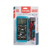 EXTOL PREMIUM MULTIMETR DIGITÁLNÍ S AUTOMATICKOU VOLBOU ROZSAHŮ, 8831250 - ZKOUŠEČKY NAPĚTÍ, MULTIMETRY - MĚŘÍCÍ TECHNIKA