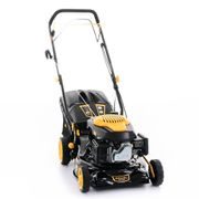 RIWALL PRO RPM 4235 MULTIFUNKČNÍ TRAVNÍ SEKAČKA 3 V 1 S BENZINOVÝM MOTOREM A POJEZDEM - SEKAČKY SE ZÁBĚREM 38-43 CM - ZAHRADA