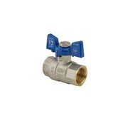 KULOVÝ KOHOUT MOTÝL, MODRÝ, KR.217.B 1/2"FF | KR.217.B 1/2"FF PROCRAFT - PŘÍSLUŠENSTVÍ (KOHOUTY, ŠROUBENÍ,...) - SANITA