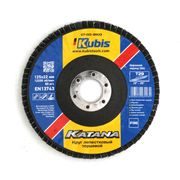 KOTOUČ LAMENOVÝ Т29 Р36, 125*22 ММ, ZIRCONIA KATANA OCEL/NEREZ | 07-00-3903 KUBIS - LAMELOVÉ KOTOUČE{% if kategorie.adresa_nazvy[0] != zbozi.kategorie.nazev %} - PŘÍSLUŠENSTVÍ{% endif %}