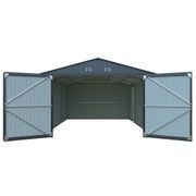 RIWALL PRO RMCG 20X13 ANTHRACITE KOVOVÁ GARÁŽ 3,8 X 6 M SE SEDLOVOU STŘECHOU ANTRACIT - PŘÍSTŘEŠKY VCHODOVÉ, PRO AUTA - DŮM A DOMÁCNOST, ELEKTRO..