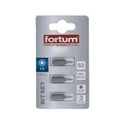 FORTUM HROT TORX, SADA 3KS, T 5X25MM, S2, 4741405 - STANDARDNÍ BITY TORX - PŘÍSLUŠENSTVÍ