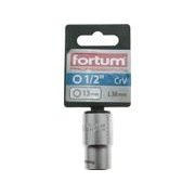 FORTUM HLAVICE NÁSTRČNÁ 1/2", 13MM, L 38MM, 4700413 - NÁSTRČNÉ HLAVICE, OŘECHY - RUČNÍ NÁŘADÍ