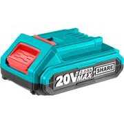 TOTAL BATERIE AKUMULÁTOROVÁ 20V, LI-ION, 2000MAH, TFBLI2001E - ZNAČKA TOTAL{% if kategorie.adresa_nazvy[0] != zbozi.kategorie.nazev %} - ELEKTRICKÉ NÁŘADÍ{% endif %}