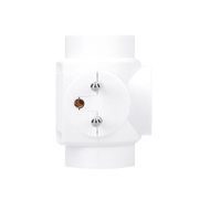 ROZBOČKA 3X10A, BÍLÁ - ROZBOČKY / ROZDVOJKY, ROZTROJKY 230V - DŮM A DOMÁCNOST, ELEKTRO..