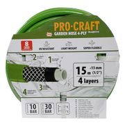 ZAHRADNÍ HADICÍ PROCRAFT PR-4GH1315 4 VRSTVY, 1/2" 15 M | PR-4GH1315 PROCRAFT - HADICE 1/2" - ZAHRADA