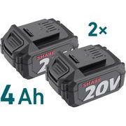 EXTOL INDUSTRIAL BRUSKA ÚHLOVÁ AKU SHARE20V, 150/180MM, BRUSHLESS, 2X4AH, 8791846 - AKU UHLOVÉ BRUSKY - AKU NÁŘADÍ