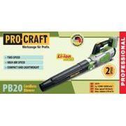 AKU FUKAR PROCRAFT PB20 (BEZ BATERIE A NABÍJEČKY) | PB20 PROCRAFT - AKU VYSAVAČ LISTÍ - ZAHRADA