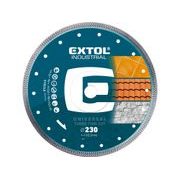 EXTOL INDUSTRIAL KOTOUČ DIAMANTOVÝ ŘEZNÝ, TURBO THIN CUT, SUCHÉ I MOKRÉ ŘEZÁNÍ, O 230X22,2X2MM, 8703045 - DIA KOTOUČ 230 MM{% if kategorie.adresa_nazvy[0] != zbozi.kategorie.nazev %} - PŘÍSLUŠENSTVÍ{% endif %}