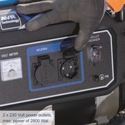 SCHEPPACH SG 3200X RÁMOVÁ ELEKTROCENTRÁLA 2800 W S REGULACÍ AVR - JEDNOFÁZOVÉ CENTRÁLY - ELEKTROCENTRÁLY