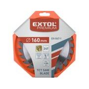 EXTOL PREMIUM KOTOUČ PILOVÝ S SK PLÁTKY, O 160X2,6X20MM, 24T, 8803213 - PRŮMĚR 150, 160 A 165 - PŘÍSLUŠENSTVÍ