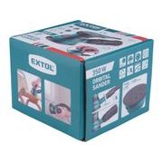 EXTOL INDUSTRIAL BRUSKA EXCENTRICKÁ, JEDNORUČNÍ, 125MM, 350W, 8794200 - EXCENTRICKÉ BRUSKY - ELEKTRICKÉ NÁŘADÍ