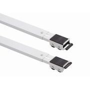 KREATOR KRT670005 PŘEPRAVNÍ VOZÍK SET 250KG (STĚHOVACÍ PODVOZEK) - TRANSPORTNÍ PLOŠINY A PODVOZKY - DÍLNA A GARÁŽ