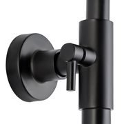 SPRCHOVÝ SLOUP S BATERIÍ MIXXUS PREMIUM ALEX 003-J BLACK, ČERNÁ | ALEX 003-J BLACK PROCRAFT - SPRCHOVÉ BATERIE - SANITA