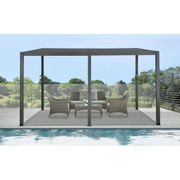 RIWALL PRO RMBP 13 X 10 ANTHRACITE BIOKLIMATICKÁ PERGOLA ( 4 X 3 M ) - PERGOLY - DŮM A DOMÁCNOST, ELEKTRO..
