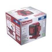 FORTUM LASER ZELENÝ 3D LINIOVÝ, KŘÍŽOVÝ SAMONIVELAČNÍ, 4780216 - LINIOVÉ LASERY - MĚŘÍCÍ TECHNIKA
