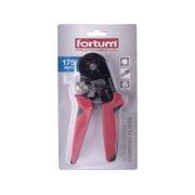 FORTUM KLEŠTĚ LISOVACÍ/KRIMPOVACÍ NA DUTINKOVÉ KONEKTORY ŠESTIHRAN, 0,08-10MM2, 4770495 - KLEŠTĚ - RUČNÍ NÁŘADÍ