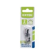 EXTOL CRAFT HROTY NA SÁDROKARTON, 2KS, PH 2X25MM, 65800 - BITY S DORAZEM - PŘÍSLUŠENSTVÍ